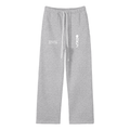 Unisex fleece straight leg joggers